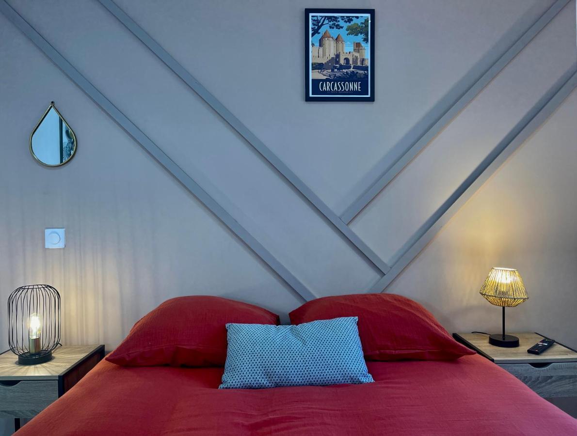 Rooftop N°38 - Rooms Et Studios - Vue Cite Medievale 卡尔卡松 外观 照片